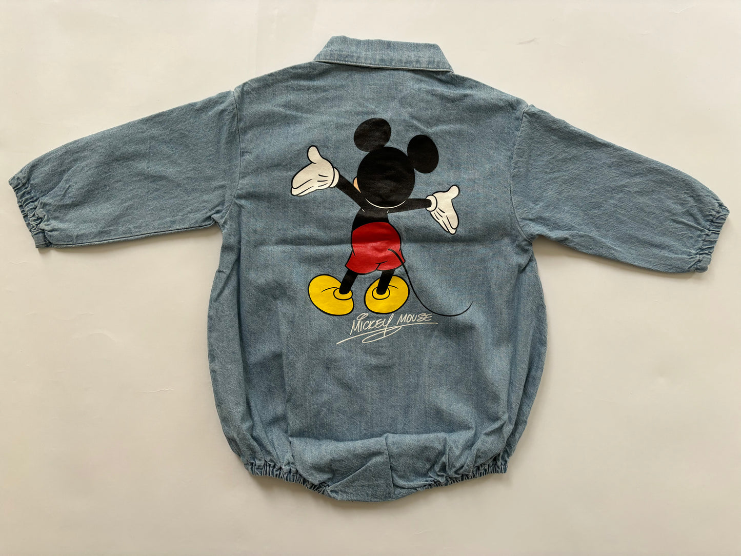 Mickey Denim Bodysuit